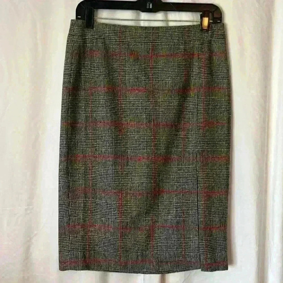 J.Crew Wool Lined Skirt - Picture 1 of 7